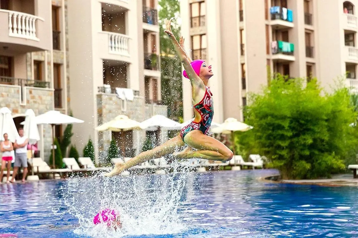 Kalia, Zweizimmer, Zweibalkon, Top-Apartment Slăntjev Brjag Bulgarien